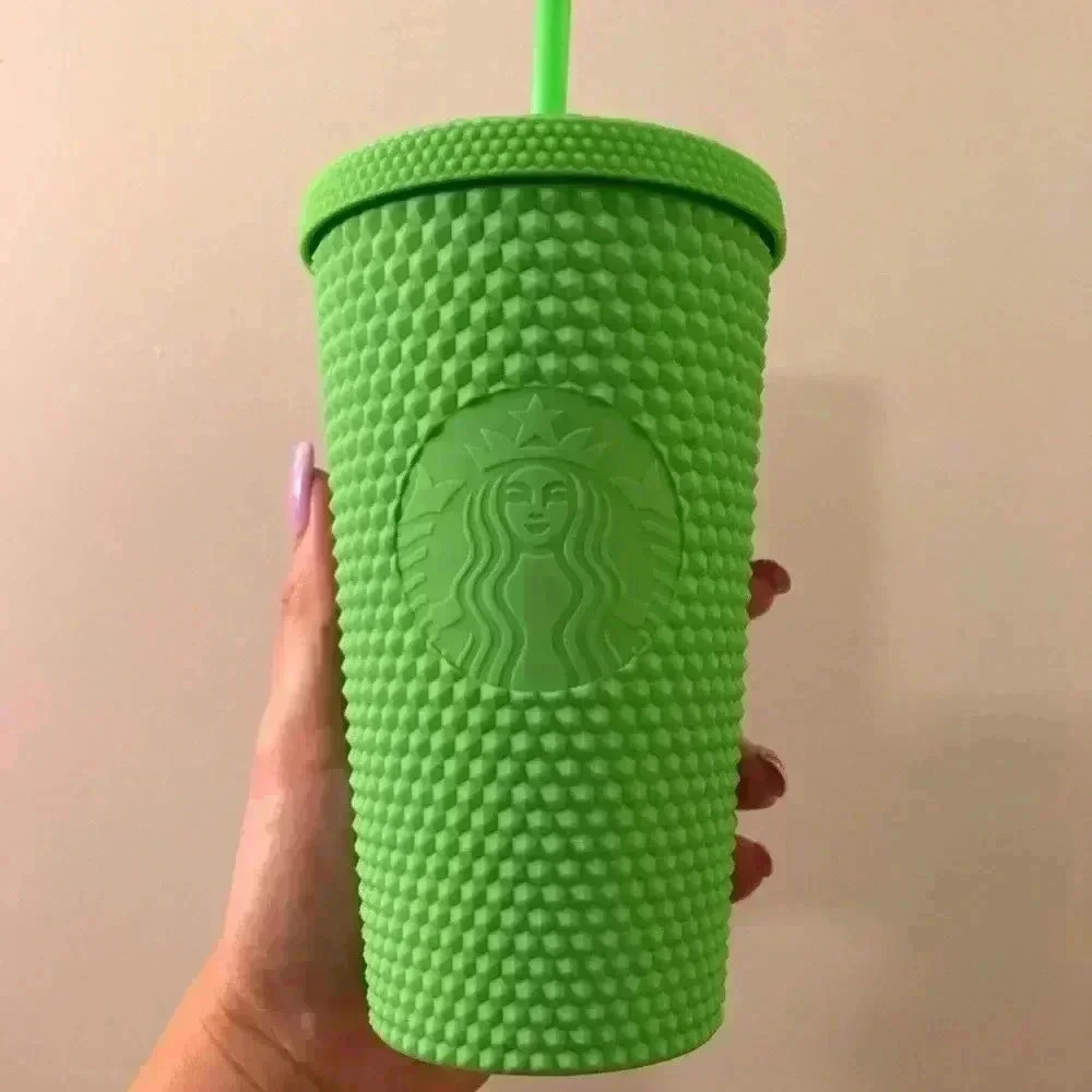 Starbucks Neon Green Studded Grande Cold Tumbler